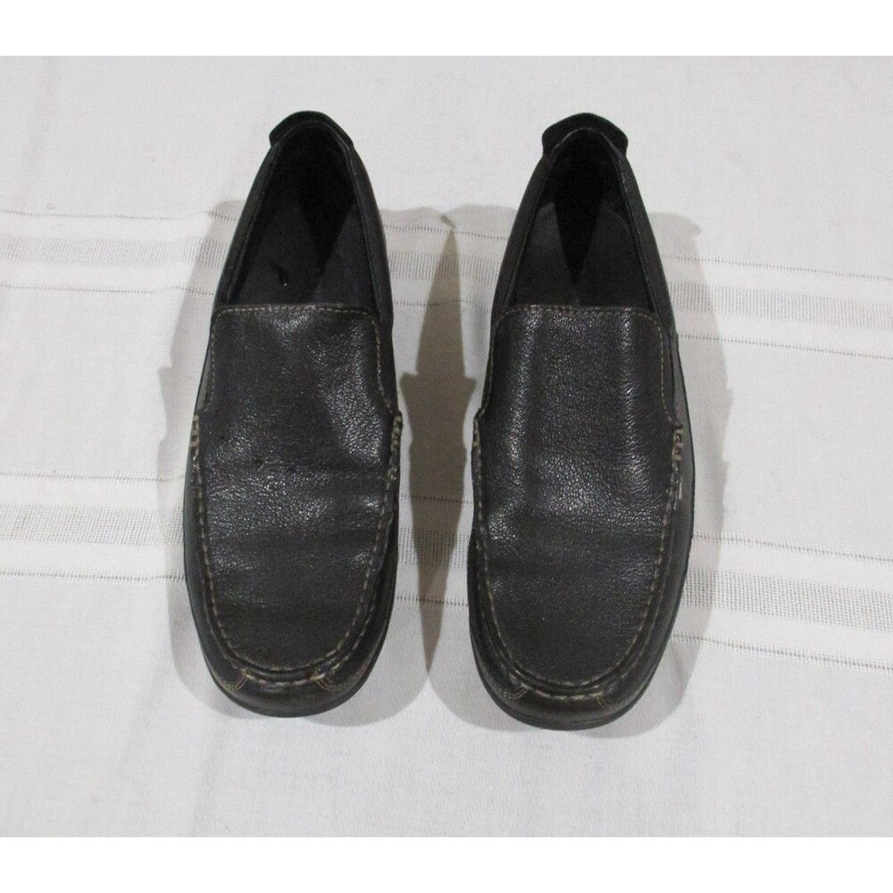 Cole Haan Tucker Venetian Slip On Shoes Loafers Black 9 1/2 M MSRP 104.